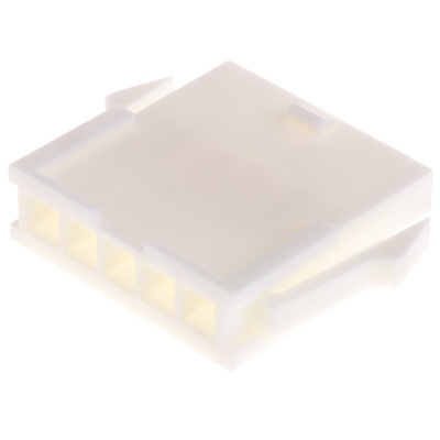 Molex, Mini-Fit Jr Male Connector Housing, 4.2mm Pitch, 5 Way, 1 Row