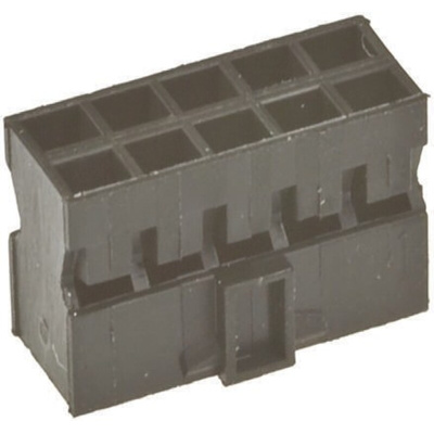 Amphenol Communications Solutions, Minitek Pwr Connector Housing, 2mm Pitch, 4 Way, 2 Row