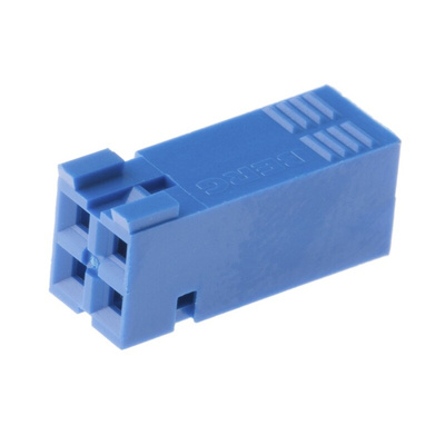 Amphenol Communications Solutions, DUBOX Female Connector Housing, 2.54mm Pitch, 4 Way, 2 Row