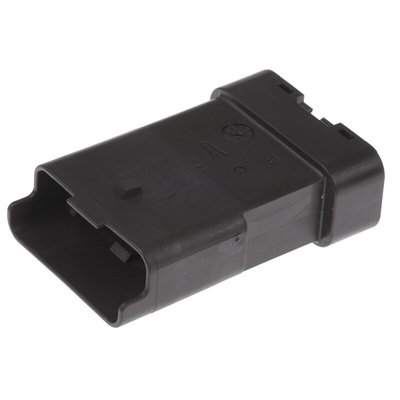 Delphi, 211PL Male Connector Housing, 3.33mm Pitch, 6 Way, 1 Row