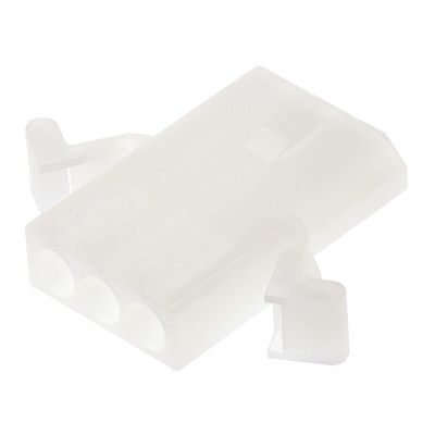 Molex, STANDARD .062" Female Connector Housing, 3.68mm Pitch, 3 Way, 1 Row
