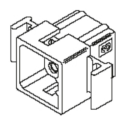 Molex, STANDARD .062" Male Connector Housing, 3.68mm Pitch, 9 Way, 3 Row