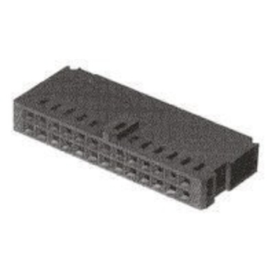 TE Connectivity, AMPMODU MOD IV Female Connector Housing, 2.54mm Pitch, 16 Way, 2 Row