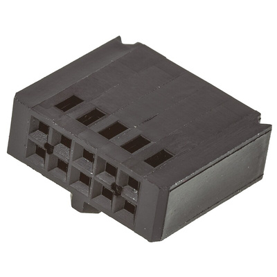 TE Connectivity, AMPMODU MOD IV Female Connector Housing, 2.54mm Pitch, 10 Way, 2 Row