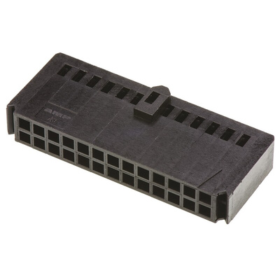 TE Connectivity, AMPMODU MOD IV Female Connector Housing, 2.54mm Pitch, 26 Way, 2 Row