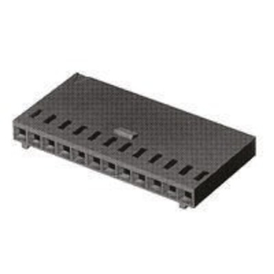 TE Connectivity, AMPMODU MOD IV Female Connector Housing, 2.54mm Pitch, 12 Way, 1 Row