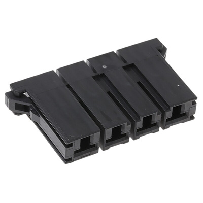 TE Connectivity, Dynamic 5000 Female Connector Housing, 10.16mm Pitch, 4 Way, 1 Row