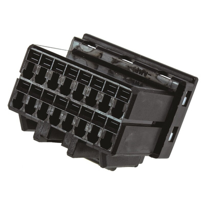TE Connectivity, MULTILOCK 040 II Male Connector Housing, 2.5mm Pitch, 16 Way, 2 Row