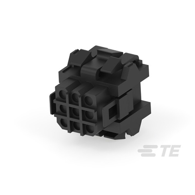 TE Connectivity, Metrimate Male Connector Housing, 5mm Pitch, 9 Way, 3 Row