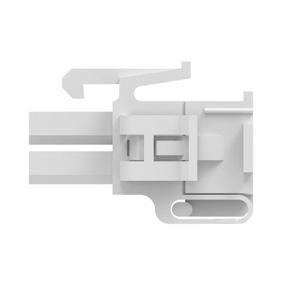 TE Connectivity, Mini-Universal MATE-N-LOK II Male Connector Housing, 4.14mm Pitch, 2 Way, 1 Row