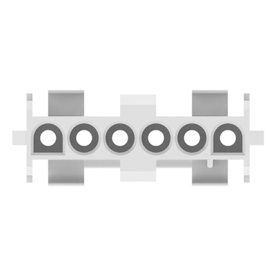 TE Connectivity, Universal MATE-N-LOK Female Connector Housing, 6.35mm Pitch, 6 Way, 1 Row