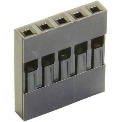 HARWIN, M20-10 Female Connector Housing, 2.54mm Pitch, 7 Way, 1 Row