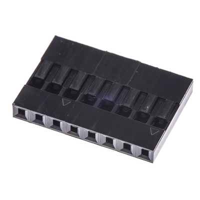 HARWIN, M20-10 Female Connector Housing, 2.54mm Pitch, 8 Way, 1 Row