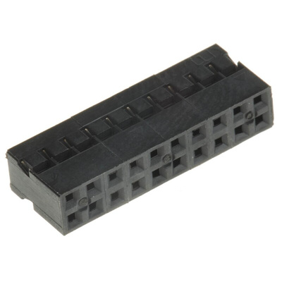 HARWIN, M22-30 Female Connector Housing, 2mm Pitch, 20 Way, 2 Row