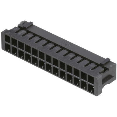 Hirose, DF11 Female Connector Housing, 2mm Pitch, 26 Way, 2 Row