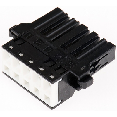 JST, J300 Female Connector Housing, 5.08mm Pitch, 5 Way, 1 Row