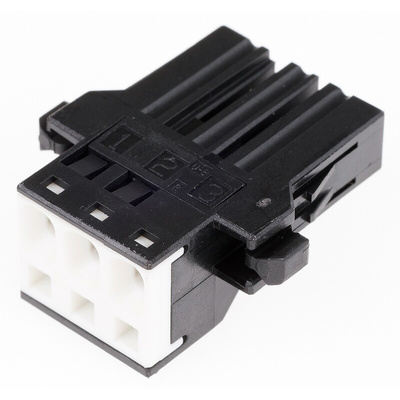 JST, J300 Female Connector Housing, 5.08mm Pitch, 3 Way, 1 Row
