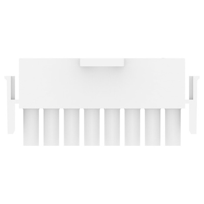 TE Connectivity, Universal MATE-N-LOK Male Connector Housing, 6.35mm Pitch, 8 Way, 1 Row