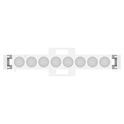 TE Connectivity, Universal MATE-N-LOK Male Connector Housing, 6.35mm Pitch, 8 Way, 1 Row