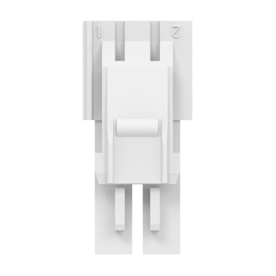 TE Connectivity, AMP Universal Power Male Connector Housing, 4mm Pitch, 4 Way, 2 Row