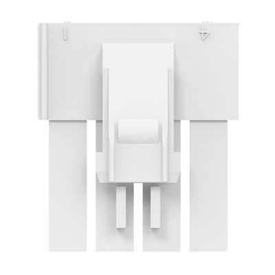 TE Connectivity, AMP Universal Power Male Connector Housing, 3.96mm Pitch, 12 Way, 3 Row