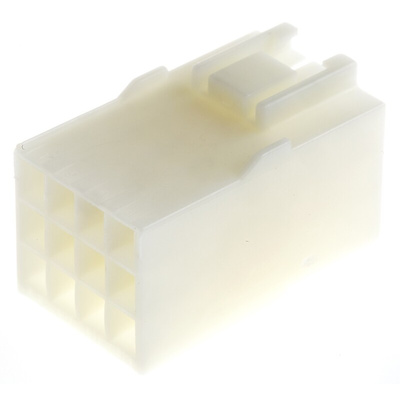 TE Connectivity, AMP Universal Power Female Connector Housing, 3.96mm Pitch, 12 Way, 3 Row