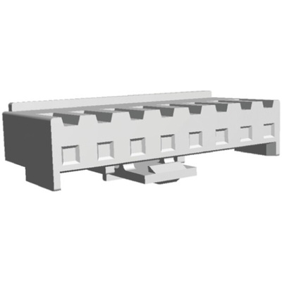 TE Connectivity, Economy Power Male Connector Housing, 3.96mm Pitch, 8 Way, 1 Row