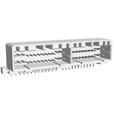 TE Connectivity, MULTILOCK 040/070 Female Connector Housing, 48 Way, 2 Row Right Angle