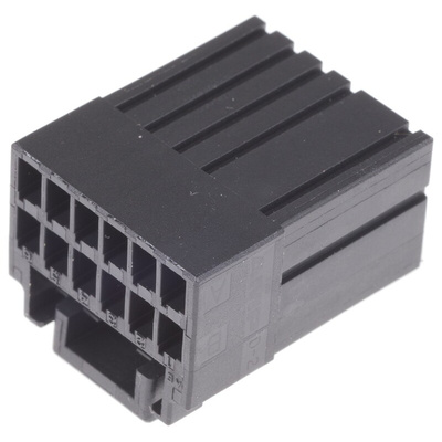 TE Connectivity, Dynamic 2000 Female Connector Housing, 2.5mm Pitch, 12 Way, 2 Row