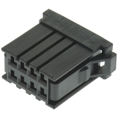TE Connectivity, Dynamic 3000 Female Connector Housing, 3.81mm Pitch, 8 Way, 2 Row