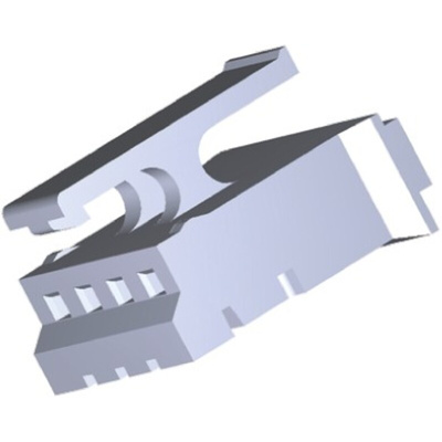 TE Connectivity, HPI Female Connector Housing, 2mm Pitch, 4 Way, 1 Row