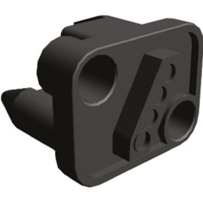 TE Connectivity, Metrimate Male Connector Housing, 5.08mm Pitch, 4 Way, 1 Row