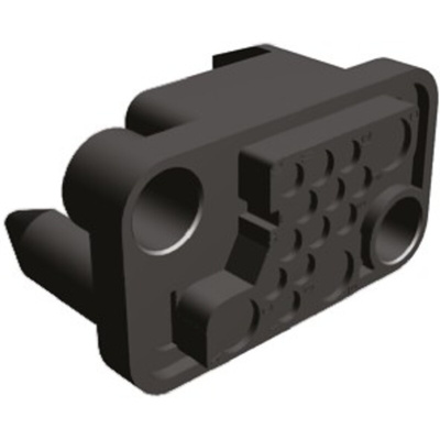 TE Connectivity, Metrimate Male Connector Housing, 5.08mm Pitch, 15 Way, 5 Row