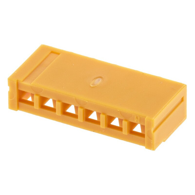 JST, SAN Connector Housing, 2mm Pitch, 6 Way, 1 Row