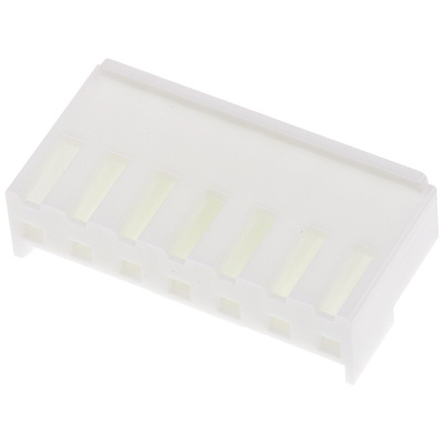 JST, VH Female Connector Housing, 3.96mm Pitch, 7 Way, 1 Row Side Entry, Top Entry