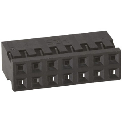 Hirose, A3B Female Connector Housing, 2mm Pitch, 14 Way, 2 Row