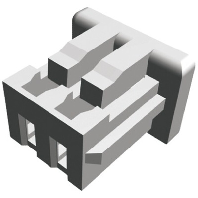 TE Connectivity, HPI Female Connector Housing, 1.25mm Pitch, 2 Way, 1 Row