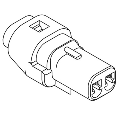 Molex, Mizu-P25 Female Connector Housing, 2.5mm Pitch, 3 Way, 1 Row