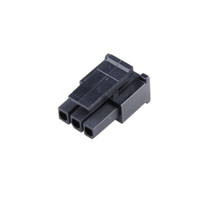 Molex, Micro-Fit 3.0 Female Connector Housing, 3mm Pitch, 3 Way, 1 Row