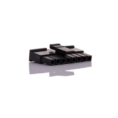 Molex, Micro-Fit 3.0 Female Connector Housing, 3mm Pitch, 8 Way, 1 Row