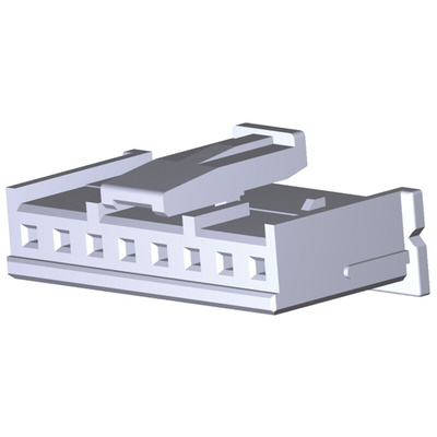 TE Connectivity, Economy Power 2.5 Male Connector Housing, 2.5mm Pitch, 2 Way, 1 Row