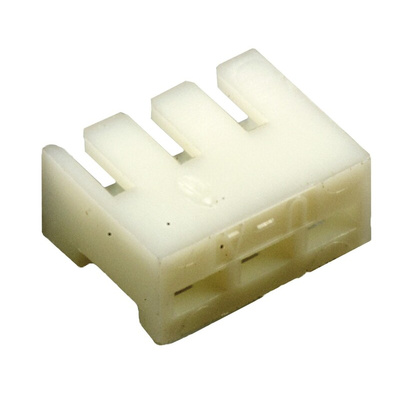 JST, SJN Male Connector Housing, 2mm Pitch, 3 Way, 1 Row Side Entry