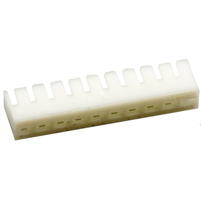 JST, SJN Male Connector Housing, 2mm Pitch, 10 Way, 1 Row Side Entry