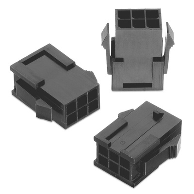 Wurth Elektronik, WR-MPC3 Male Connector Housing, 3mm Pitch, 6 Way, 2 Row