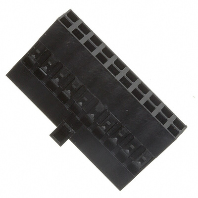 Amphenol FCI, Mini-PV Female Connector Housing, 2.54mm Pitch, 20 Way, 2 Row