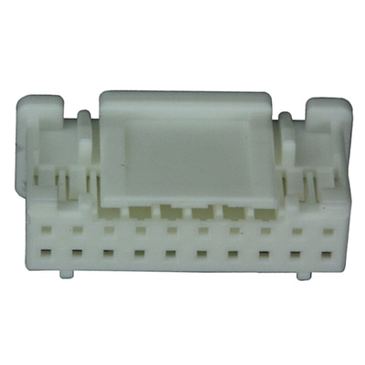 JST, PUD Female Connector Housing, 2mm Pitch, 20 Way, 2 Row