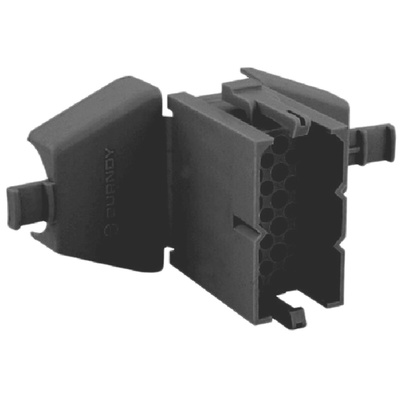 Souriau, SMS Male Connector Housing, 18 Way, 6 Row