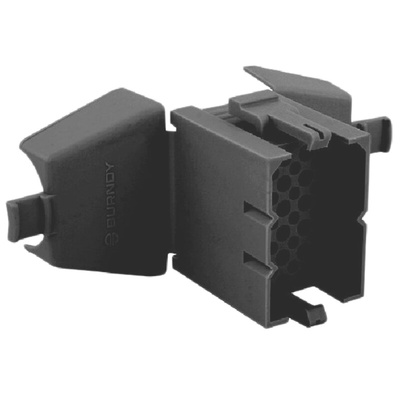 Souriau, SMS Male Connector Housing, 24 Way, 6 Row
