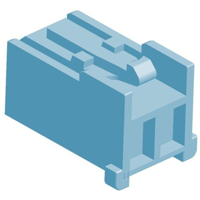 TE Connectivity, Grace Inertia Male Connector Housing, 2.5mm Pitch, 2 Way, 1 Row