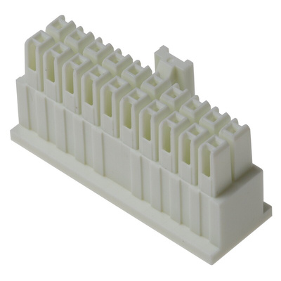 Samtec, IPD1 Male Crimp Connector Housing, 2.54mm Pitch, 20 Way, 2 Row